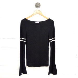 Frame Denim Bell Sleeve Sweater #131-245